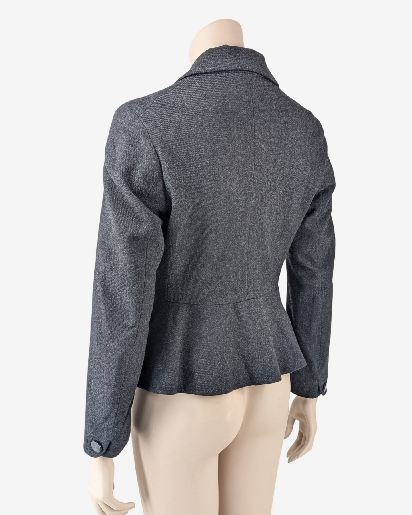 Vivienne Westwood Deep Grey Tailored Wool Jacket