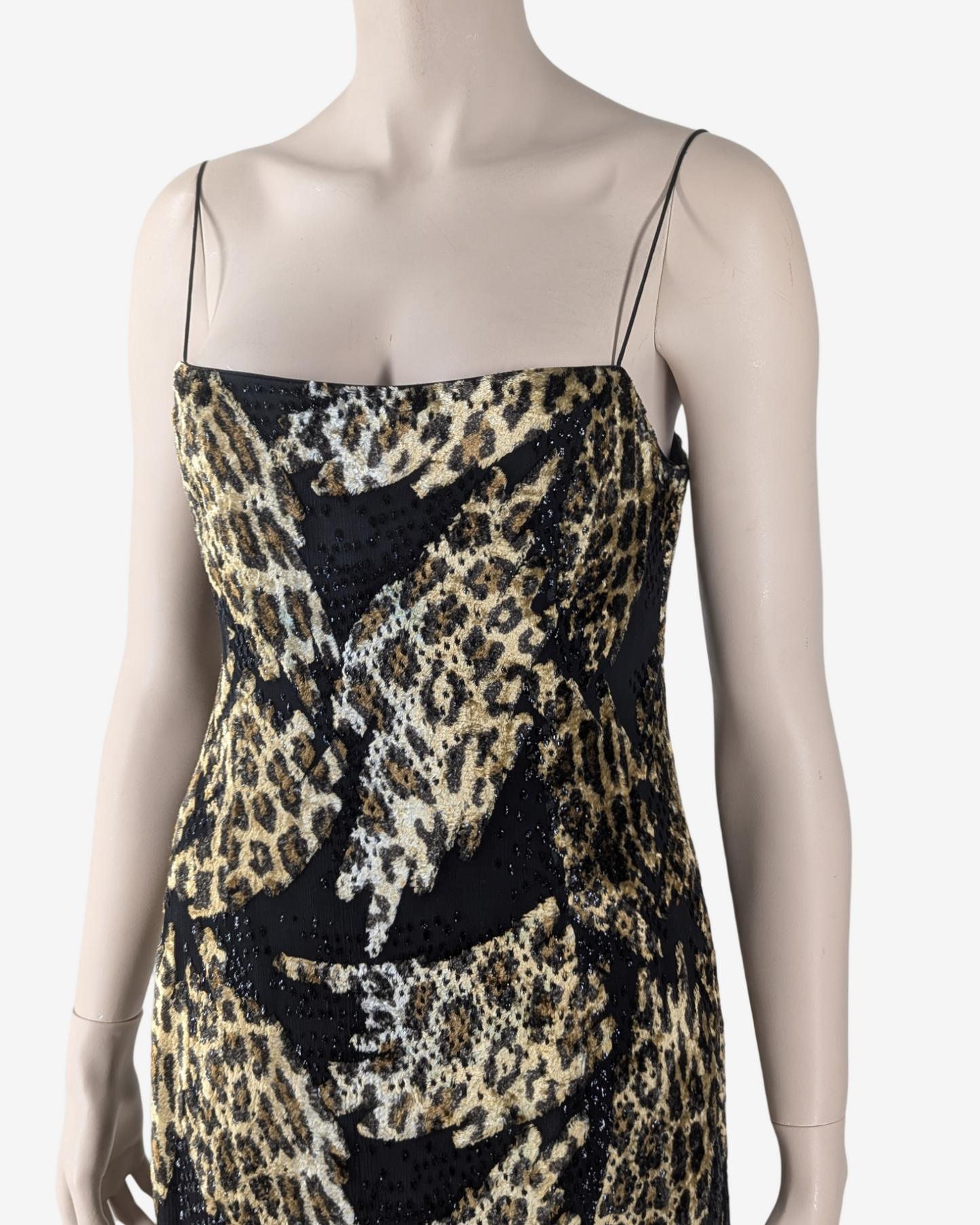 Escada Couture Dévoré Cheetah Mini Dress