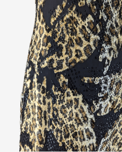 Escada Couture Dévoré Cheetah Mini Dress