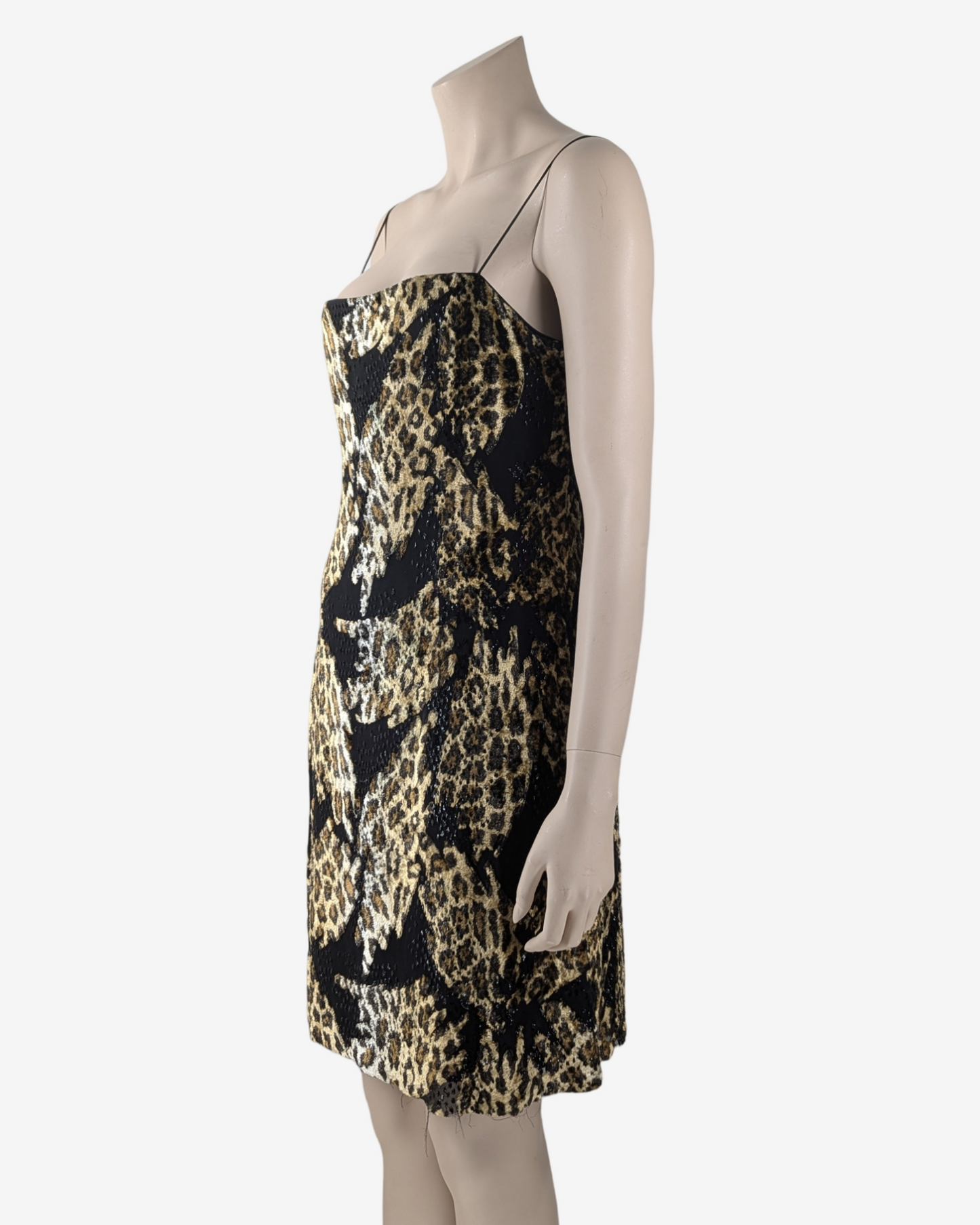 Escada Couture Dévoré Cheetah Mini Dress