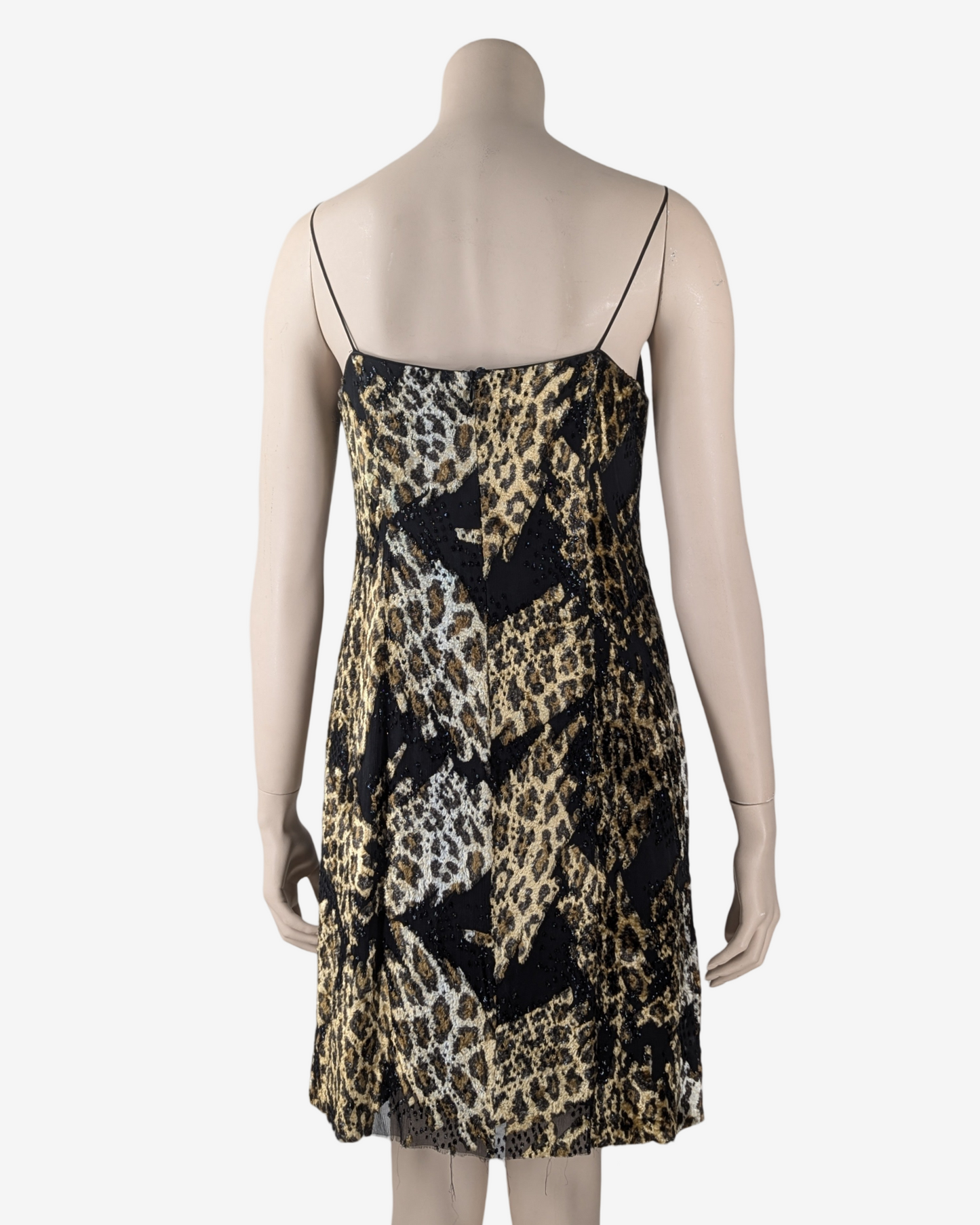 Escada Couture Dévoré Cheetah Mini Dress