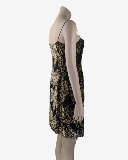 Escada Couture Dévoré Cheetah Mini Dress