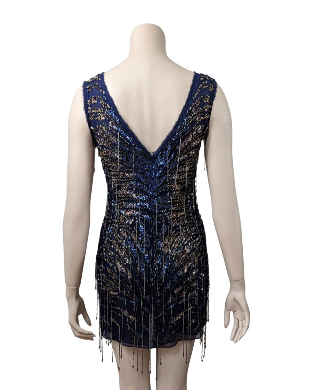 Beaded Mini Dress Roberto Cavalli at SoirVintage