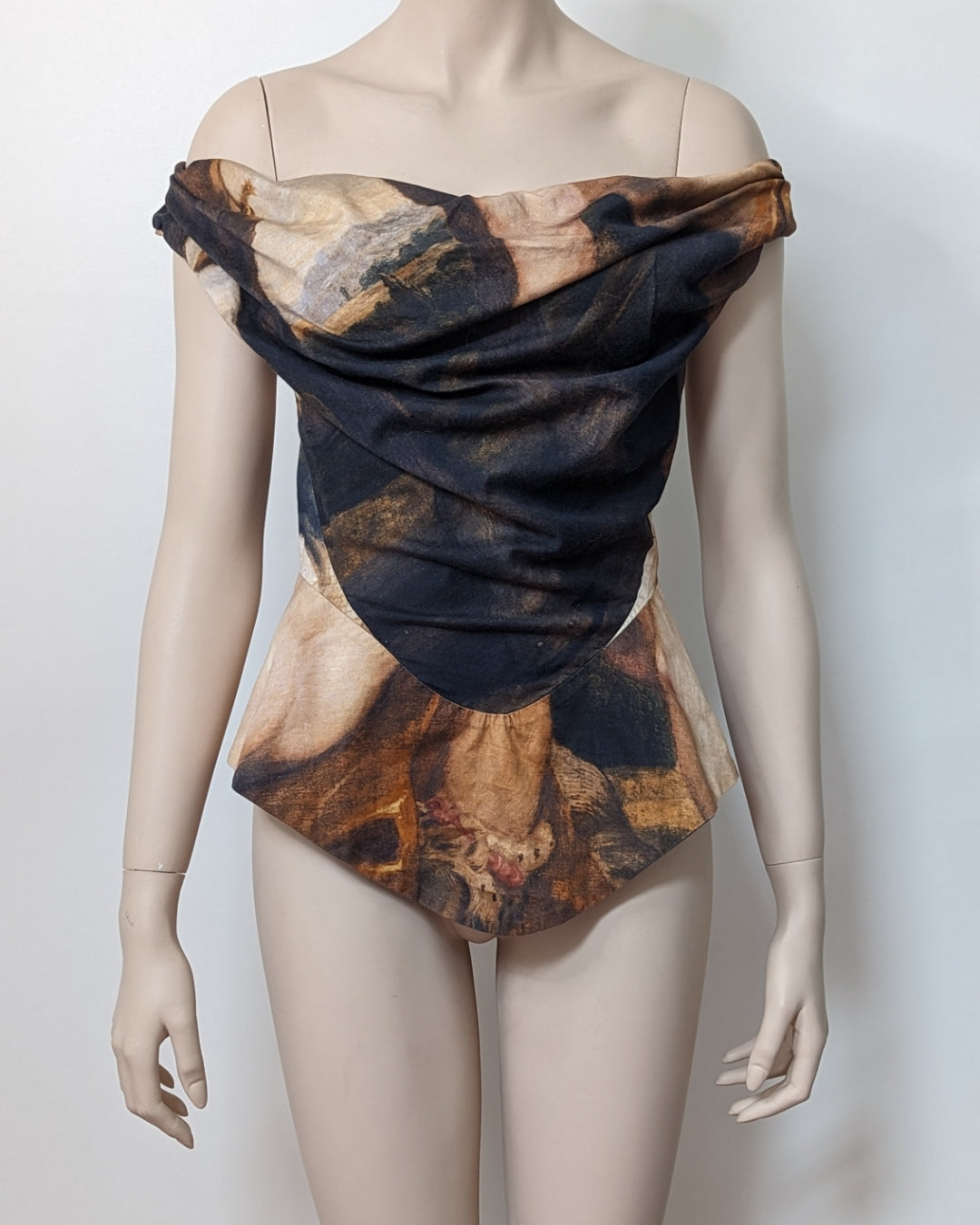 Vintage Vivienne Westwood Anglomania Rubens corset top at SoirVintage