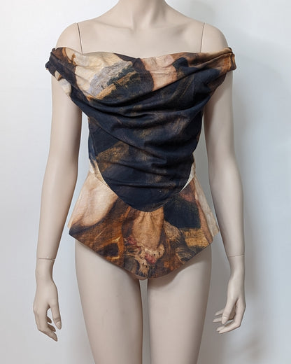 Vintage Vivienne Westwood Anglomania Rubens corset top at SoirVintage