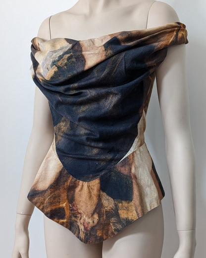 Vintage Vivienne Westwood Anglomania Rubens corset top at SoirVintage