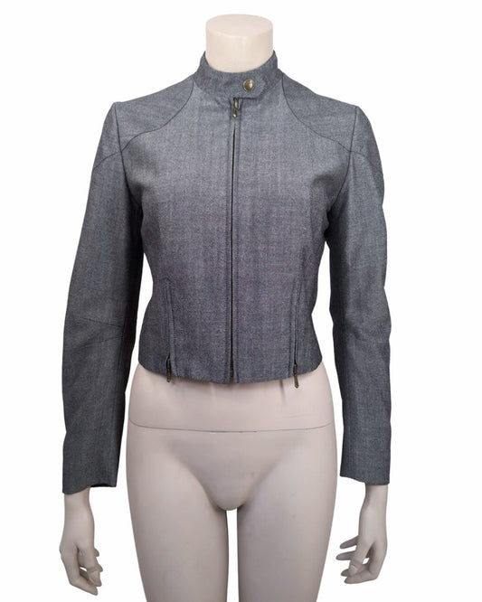 Christian Dior Zip-up Biker Jacket at Soirvintage