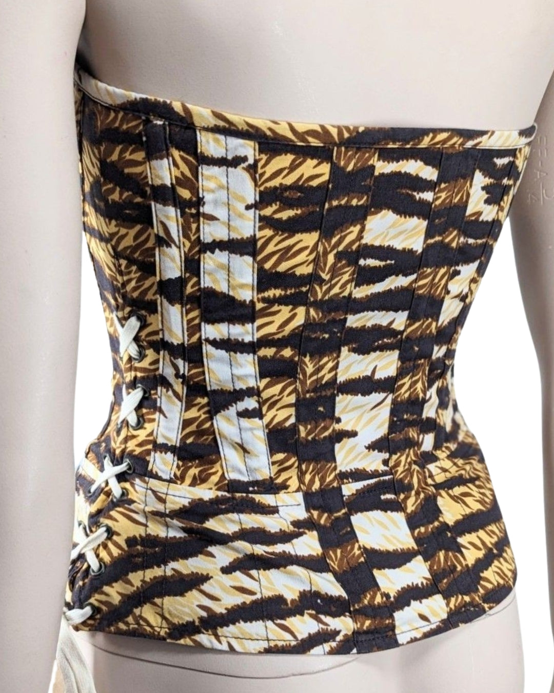 D&G by Dolce & Gabbana Animal Print Bustier