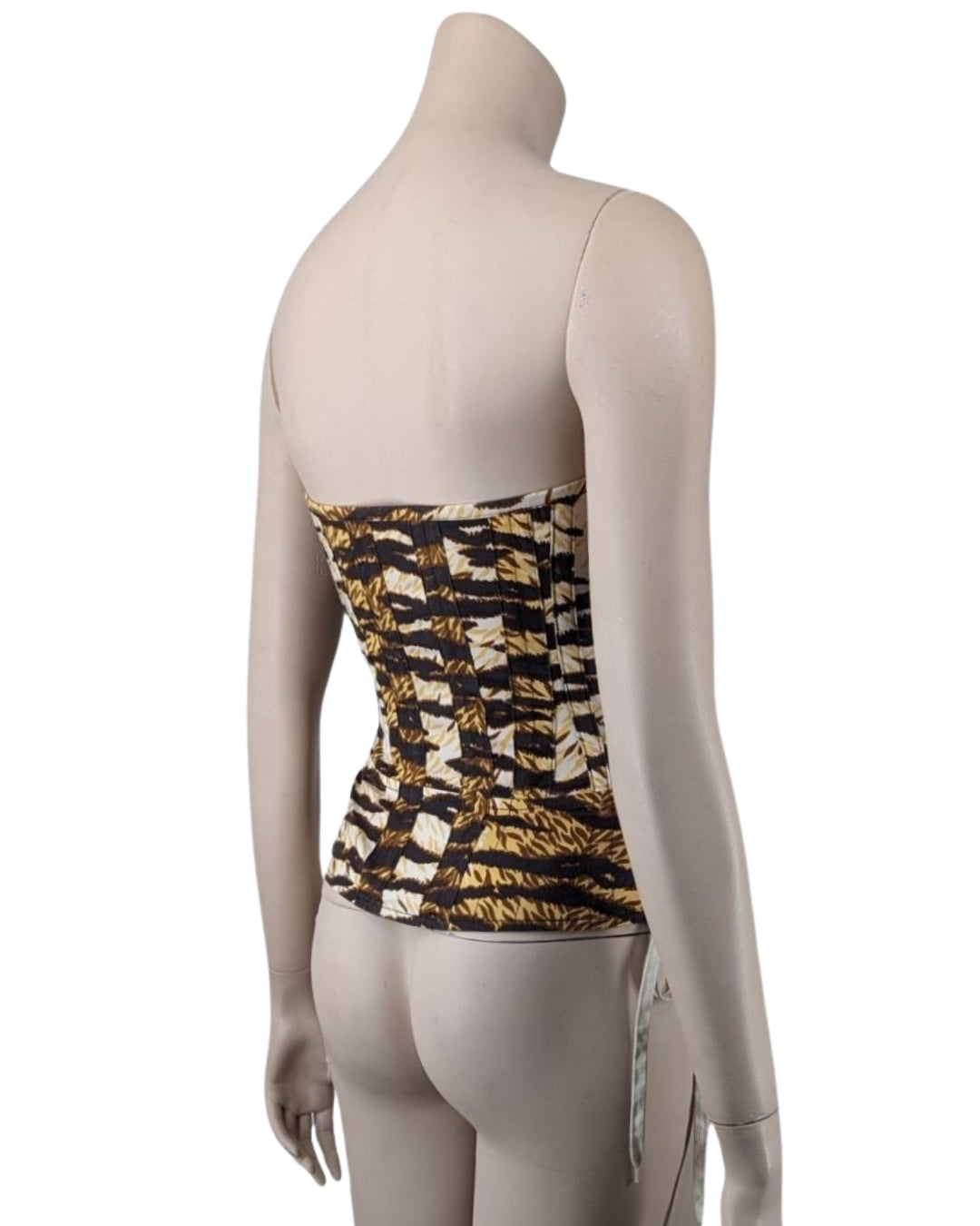 D&G by Dolce & Gabbana Animal Print Bustier