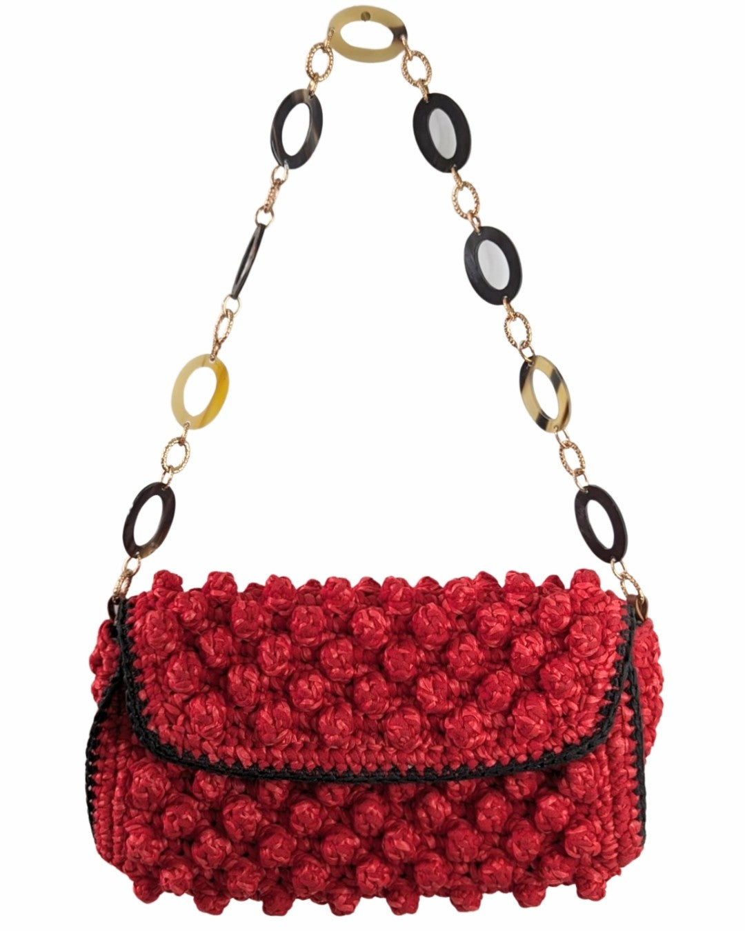 Missoni Red Cherry Knitted Bag at SoiVintage