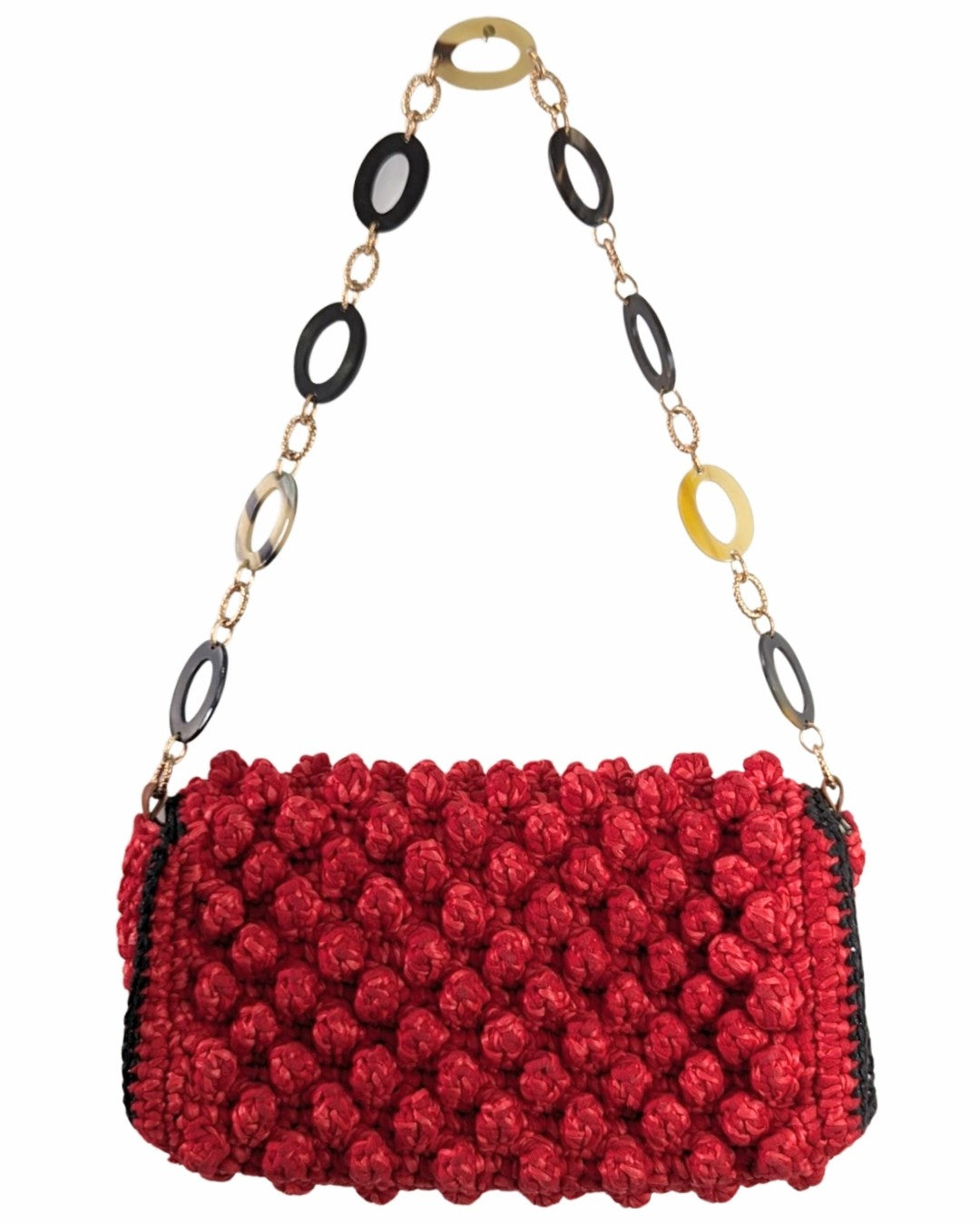 Missoni Red Cherry Knitted Bag at SoiVintage