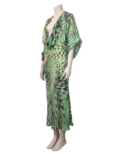 Roberto Cavalli S/S 2001 Runway Silk Dress at SoirVintage