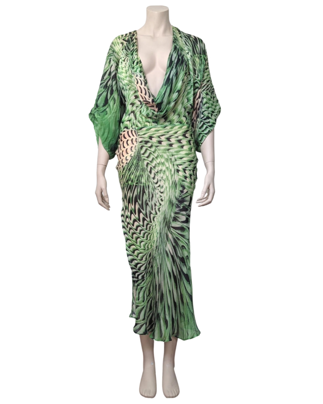 Roberto Cavalli S/S 2001 Runway Silk Dress at SoirVintage