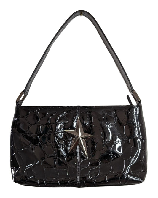 Mugler Vinyl Star Baguette Bag at Soirvintage