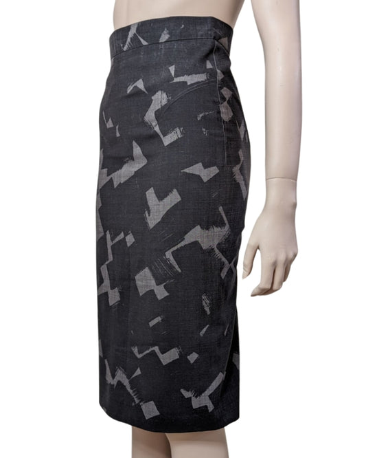 Vivienne Westwood Camo Pencil Skirt