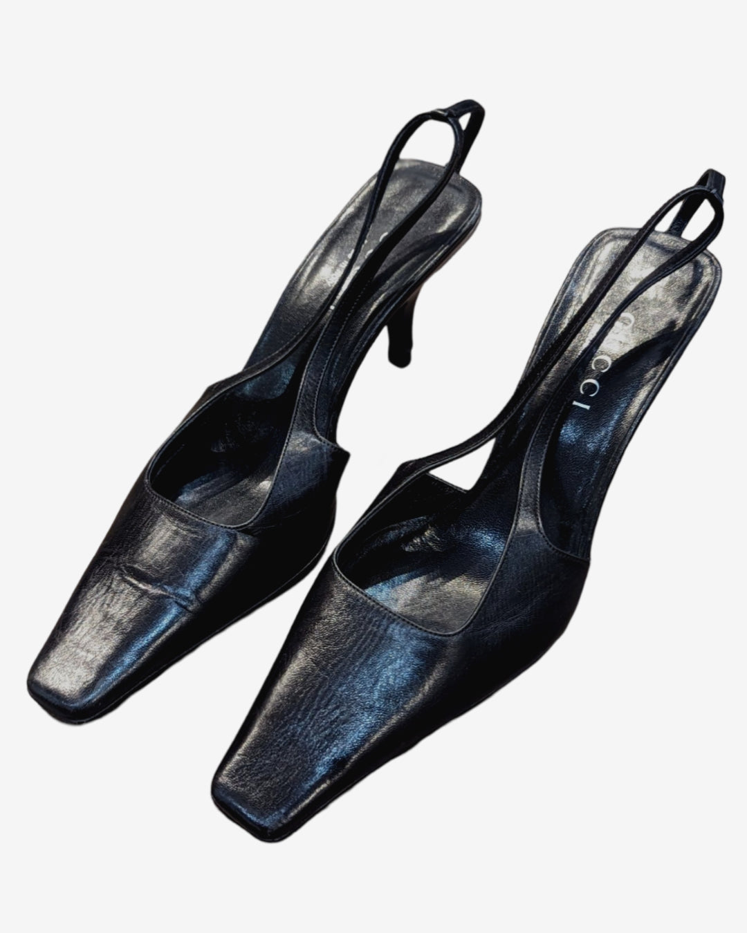 Gucci S/S 1998 Slingback G Crystal by Tom Ford