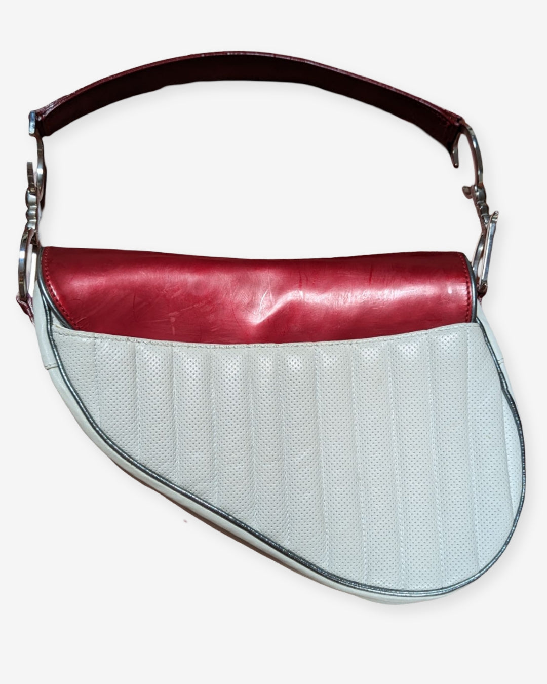 Christian Dior Collection 2001 Cherry and White Cadillac Bag