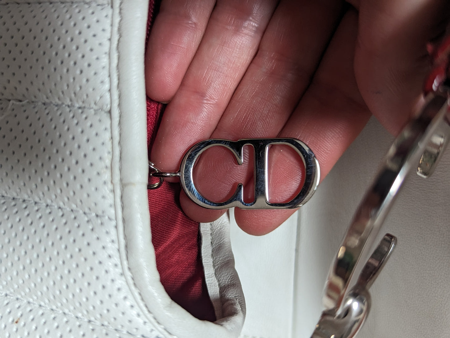 Christian Dior Collection 2001 Cherry and White Cadillac Bag