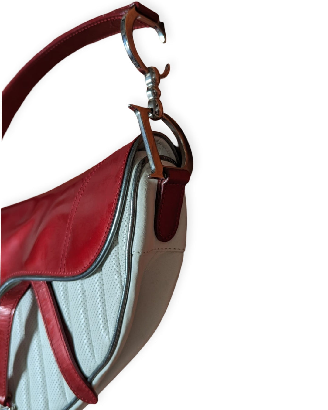 Christian Dior Collection 2001 Cherry and White Cadillac Bag